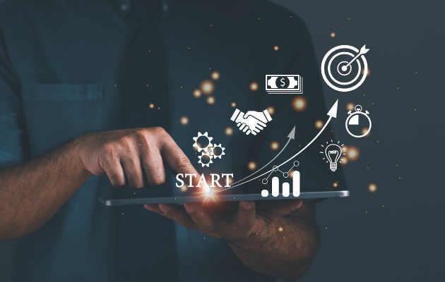 How to start affiliate marketing as a beginner step-by-step roadmap showing niche selection, affiliate programs, content creation, and earning commissions