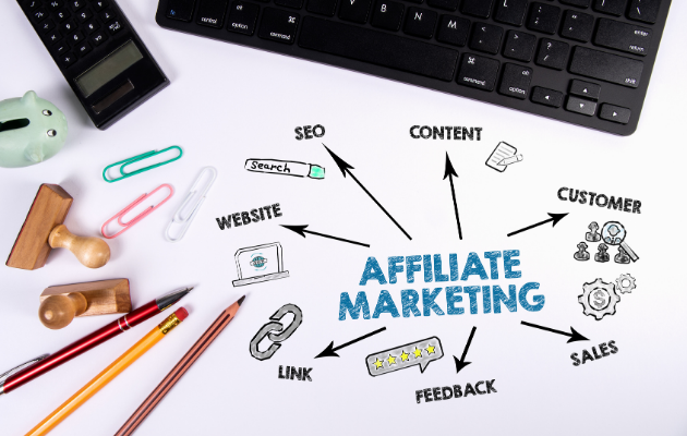 Affiliate marketer analyzing traffic, content, and commissions to determine whether affiliate marketing is still profitable in 2026